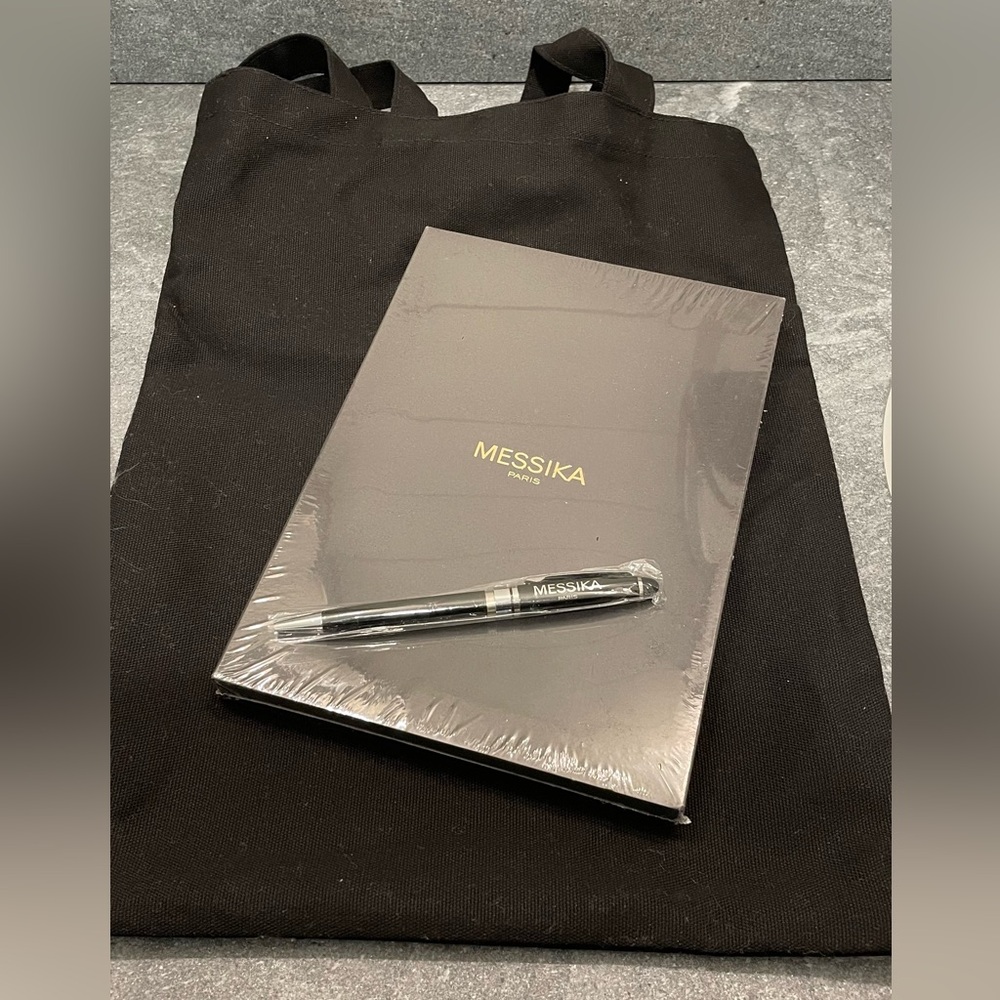 Messika Canvas Bag, Pen & Notepad